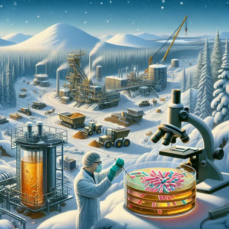 Biomining Revolution: Bacteria Extract Gold Sustainably