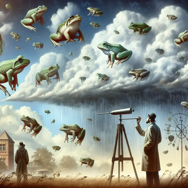 Raining Frogs: Unraveling the Mysteries of Animal Rain
