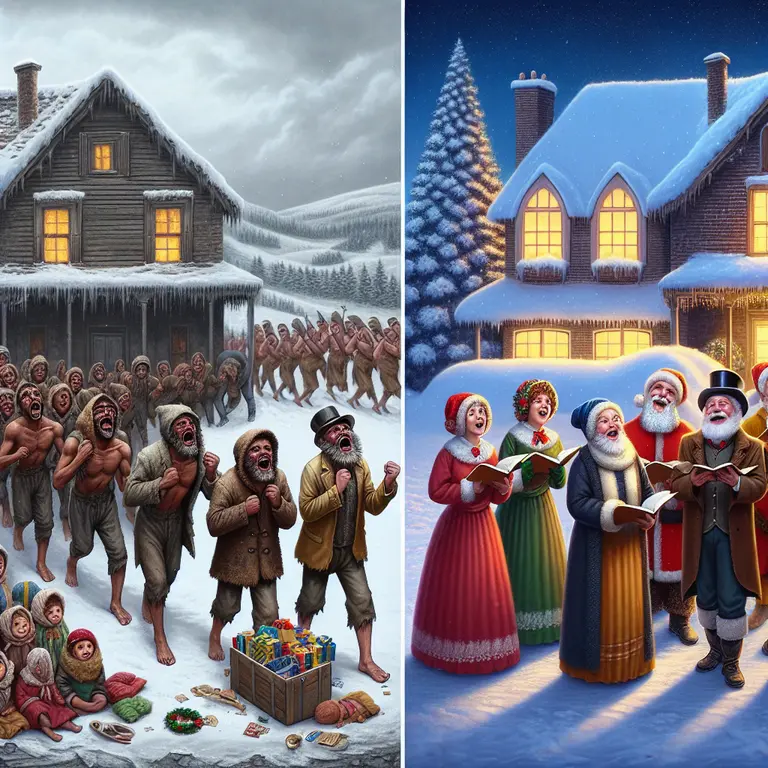 Wassailing's Dark Origins: Yuletide Extortion in Medieval England