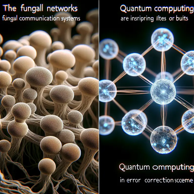Quantum Computing's Unexpected Ally: Mycorrhizal Networks