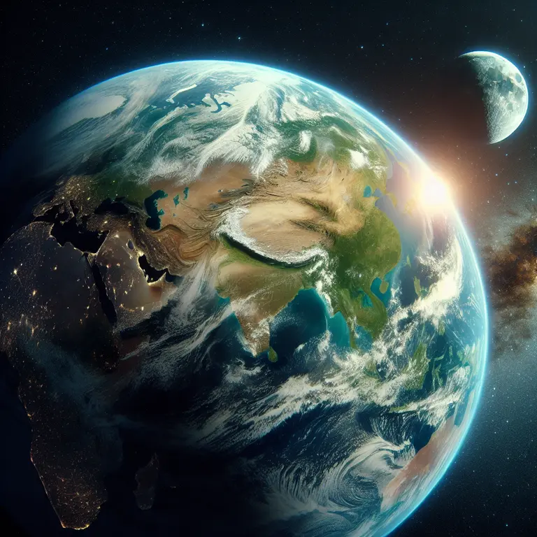 How the Moon Is Gradually Slowing Earth's Rotation Time