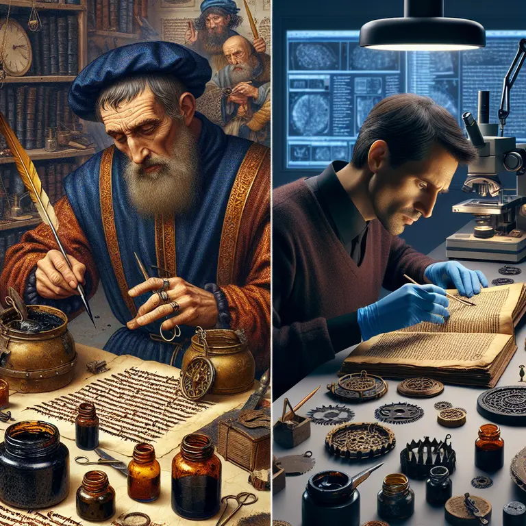 The Medieval Accountants Who Wrote in Vanishing Ink