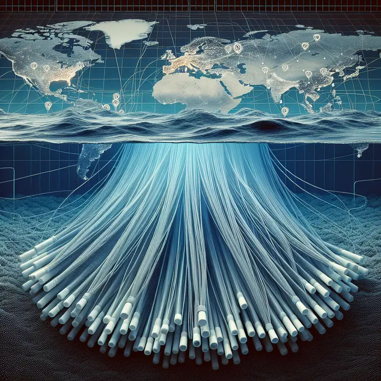 The Hidden Backbone: Undersea Cables of the Global Internet