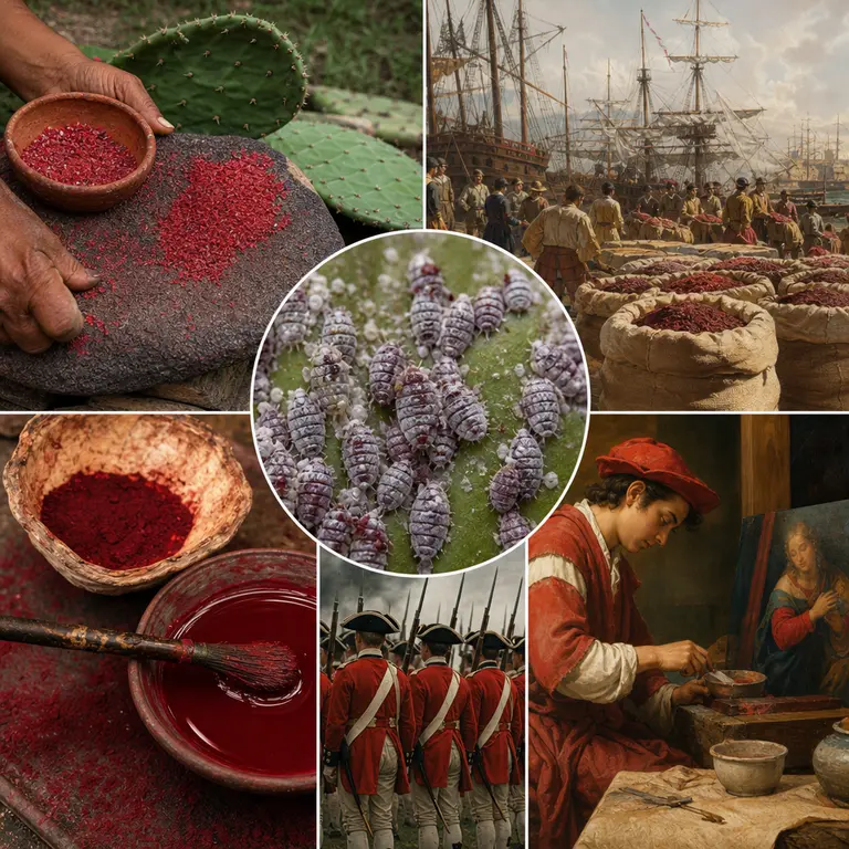 The Cochineal's Impact: Red Dye and the Course of History