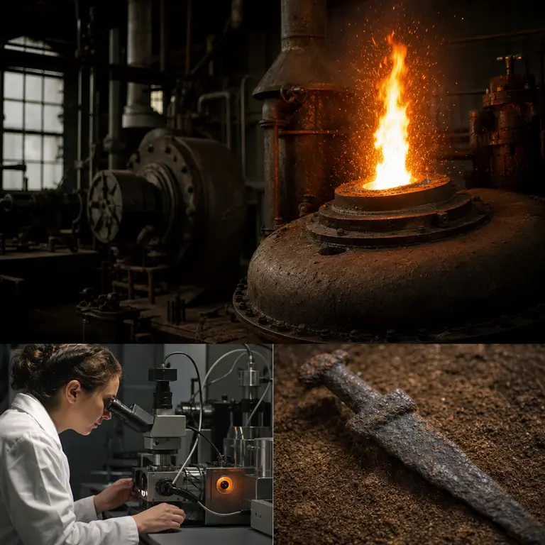 Thermite's Role in Uncovering Ancient Iron Smelting History