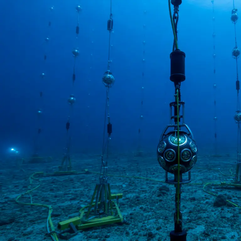 The Neutrino Detector Buried Under the Mediterranean