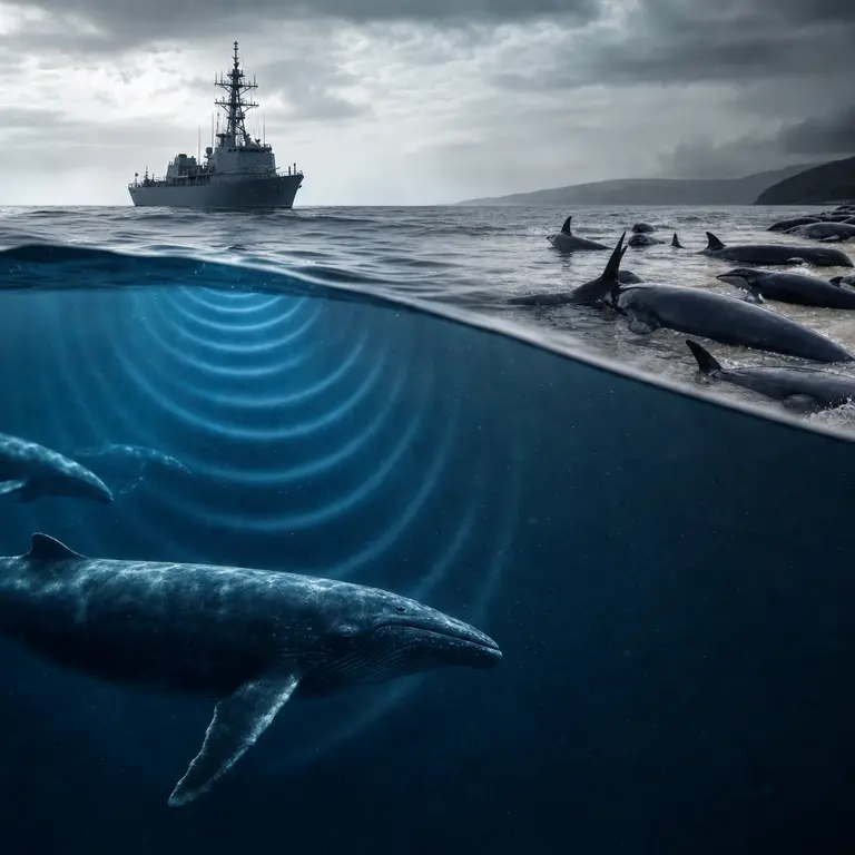 The Deadly Collision of Military Sonar and Marine Life