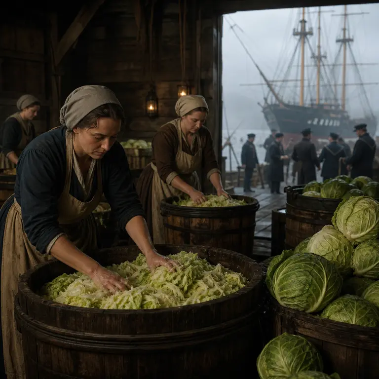 Scurvy and Sauerkraut: The Untold Story of Survival at Sea
