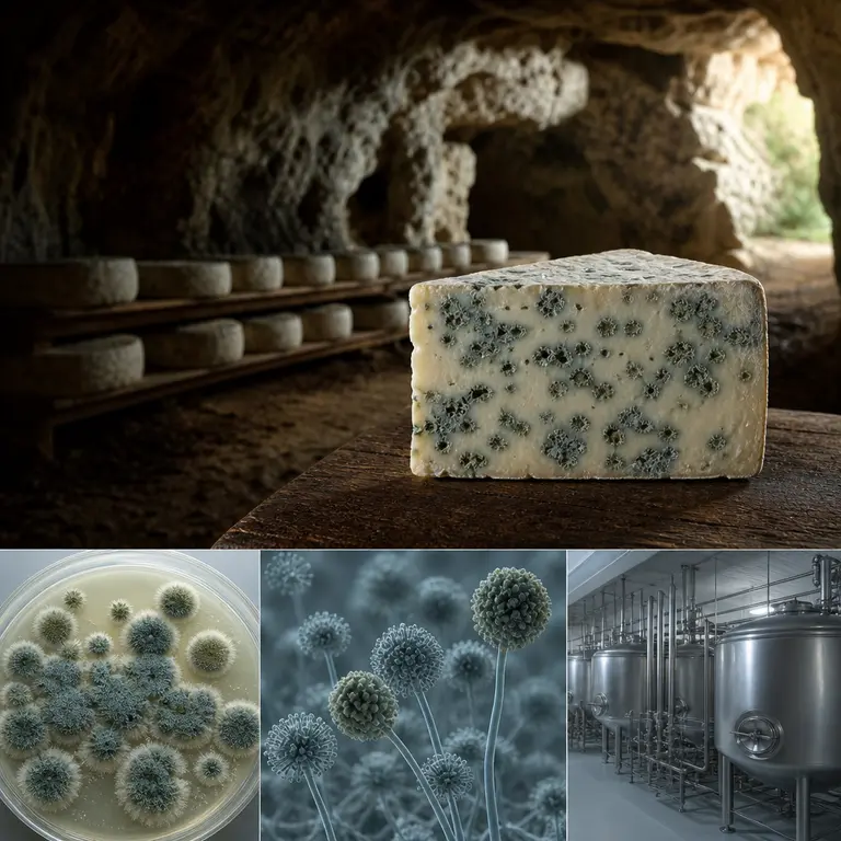 Roquefort Caves: Cradle of Cheese and Microbial Evolution