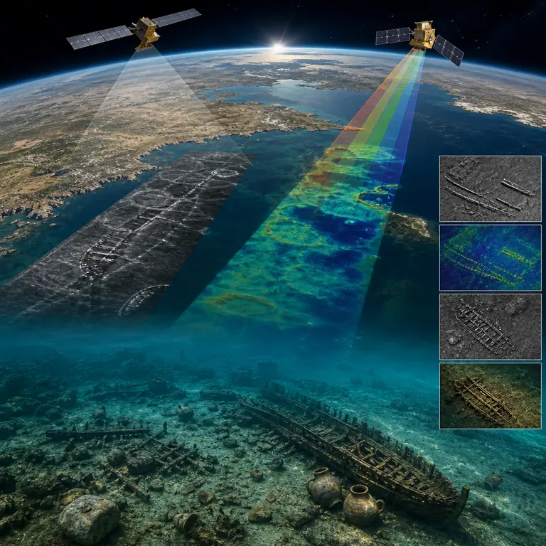 Revolutionizing Underwater Archaeology: Satellites at Sea