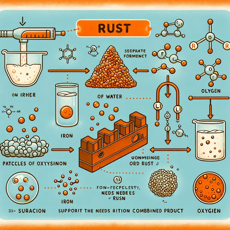 Understanding the Chemical Basis of Rust Formation on Metals